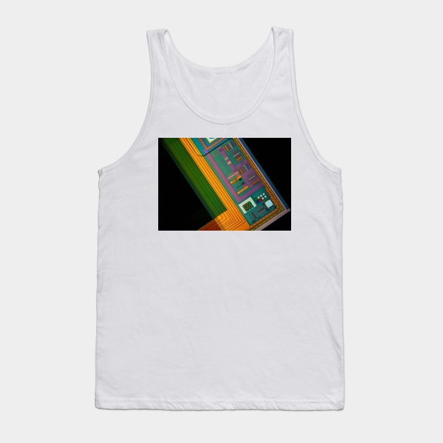 CCD camera sensor, light micrograph (C026/4165) Tank Top by SciencePhoto